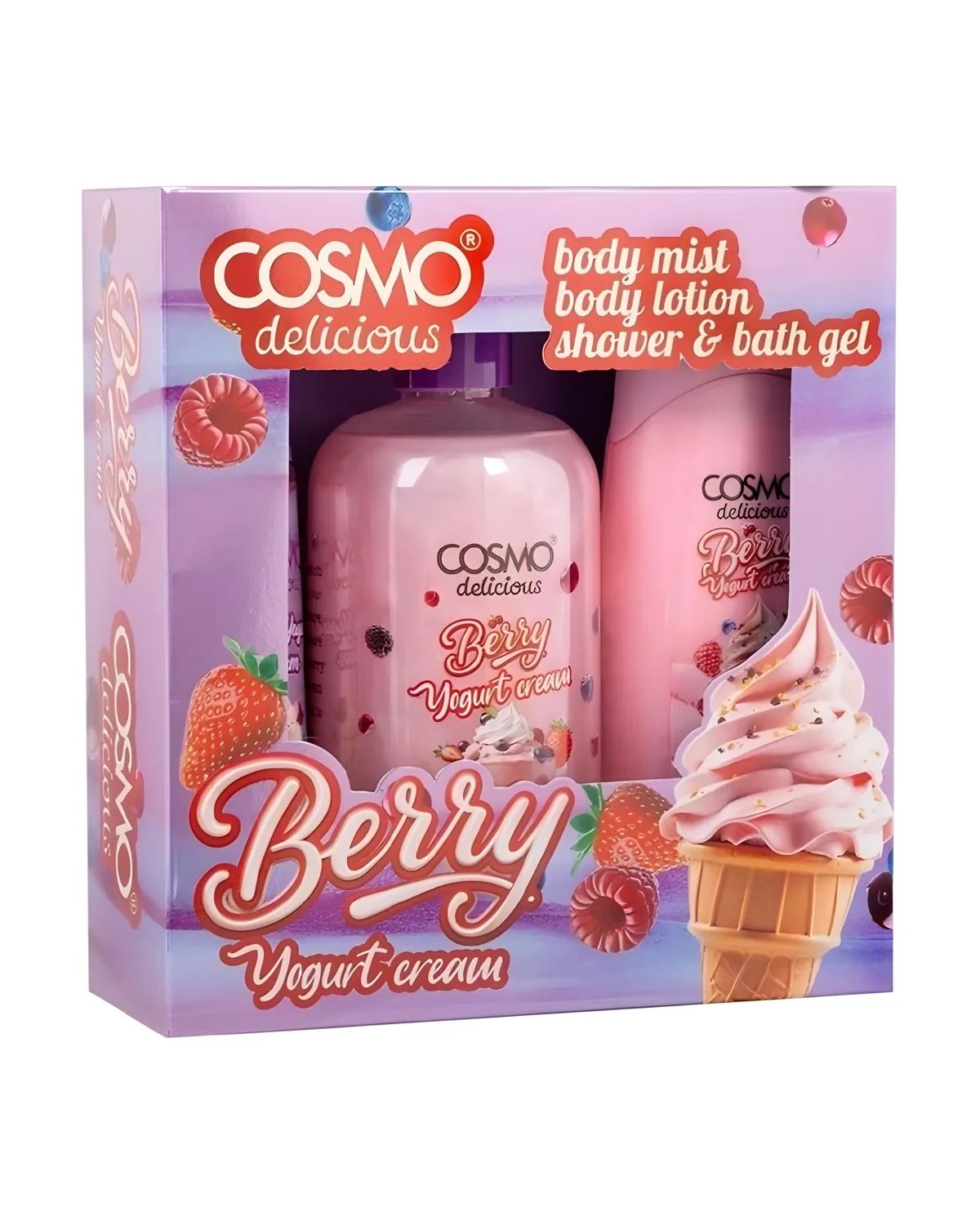 بكج COSMO Delicious Berry Yogurt