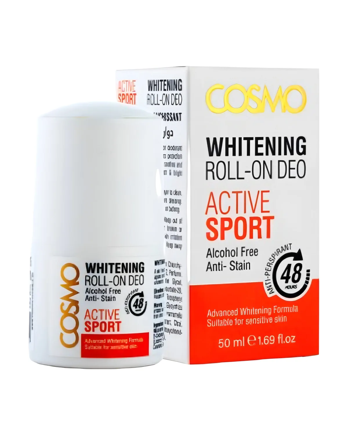مزيل العرق COSMO Whitening Active Sport رول أون