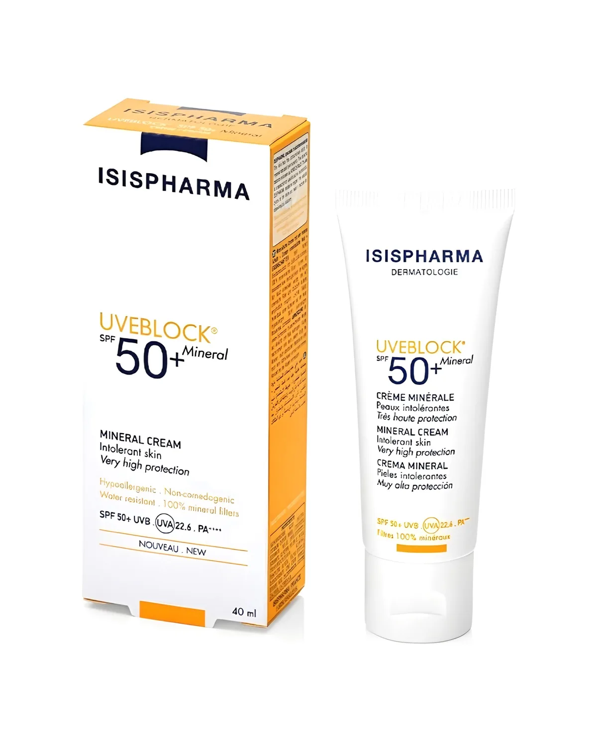 واقي الشمس Isispharma Uveblock Mineral SPF50+
