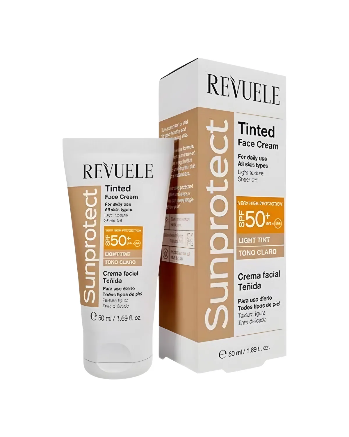 واقي الشمس Revuele Sunprotect Tinted SPF50+