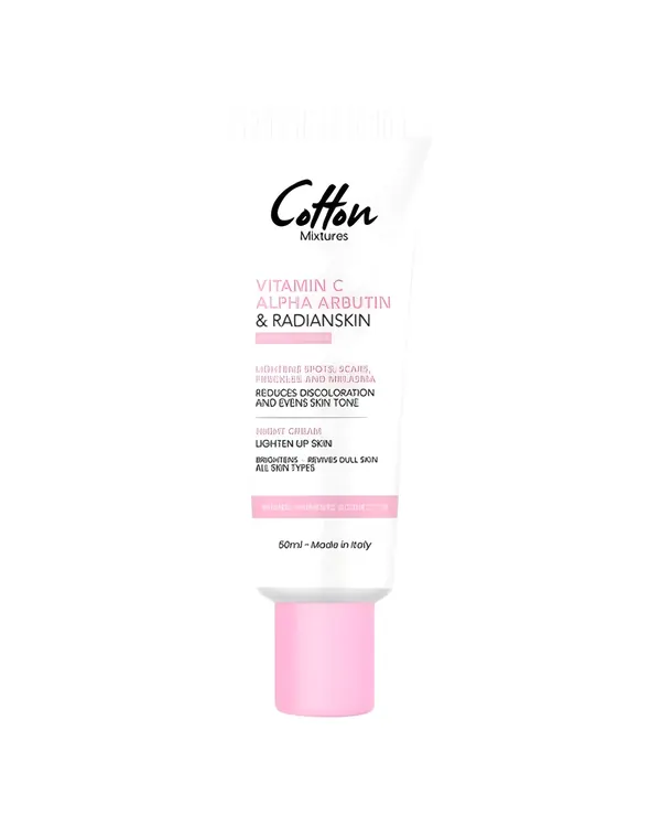 كريم Cotton Mixtures Vitamin C + Alpha Arbutin Night Cream