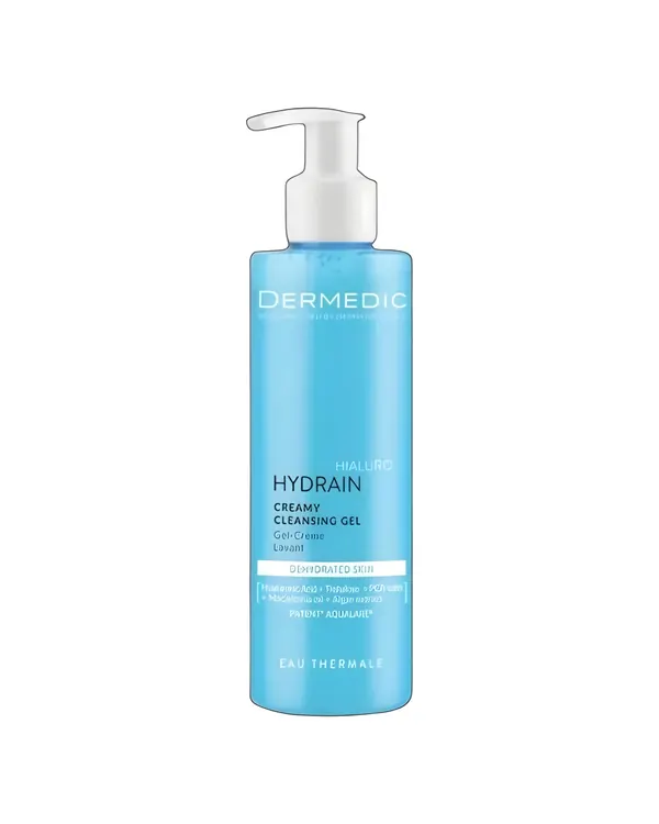 غسول Dermedic Hydrain Creamy Cleansing Gel