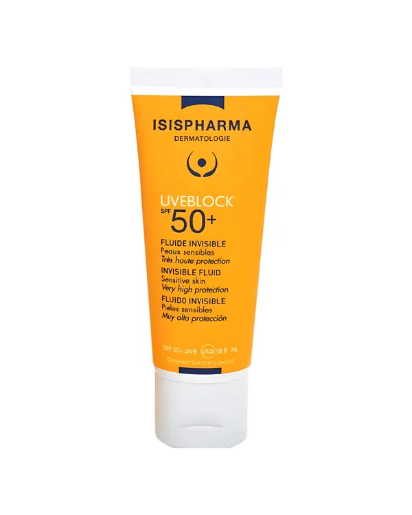 واقي الشمس Isispharma Uveblock Invisible Fluid SPF50+