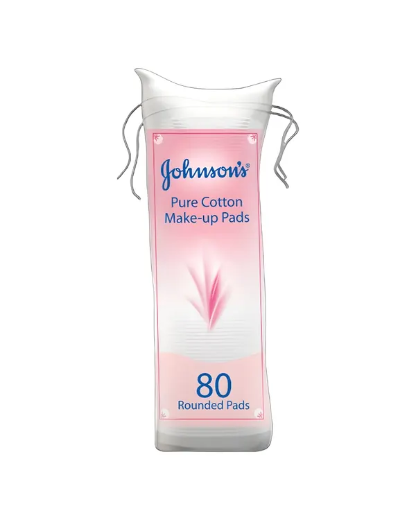 قطن Johnson's لإزالة المكياج